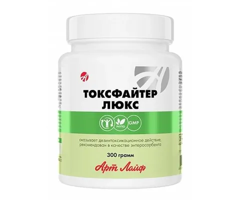 Токсфайтер Люкс Арт Лайф Сорбент для очищення організму порошок, 300 г