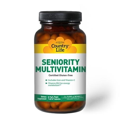 Витаминно-минеральный комплекс Country Life Seniority Multivitamin капсулы №120