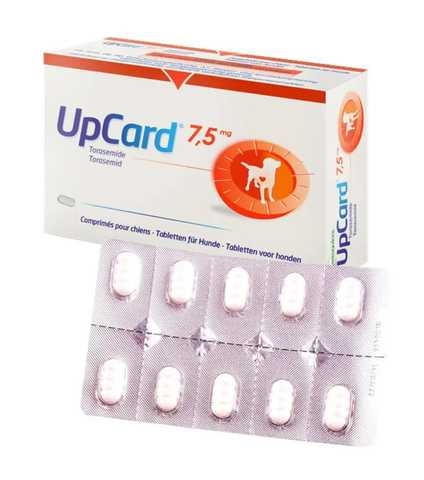 АпКард UpCard (ДЛЯ ЖИВОТНЫХ) таблетки по 7,5 мг №10