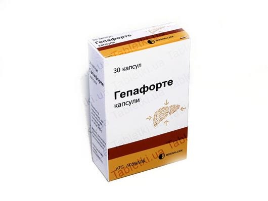 Гепафорте капсулы №30 (10х3)