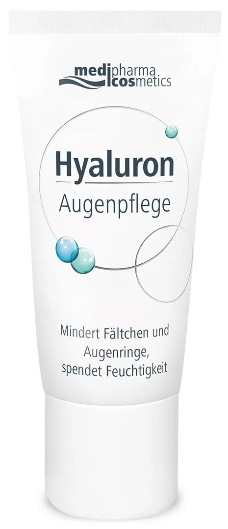 Крем для контуру очей Medipharma Cosmetics Hyaluron антивіковий з гіалуроном, 15 мл