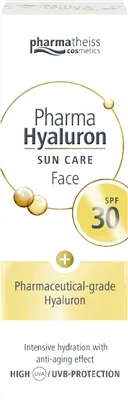 Крем для обличчя Medipharma Cosmetics Pharma Hyaluron сонцезахисний SPF30 антивіковий, флакон з дозатором, 50 мл