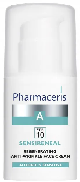 Крем для обличчя Pharmaceris A Sensireneal SPF10 регенеруючий проти зморшок, 30 мл