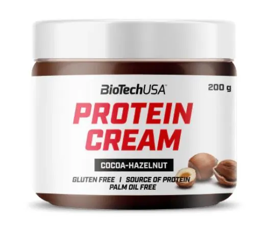 Протеїнова паста Biotech Protein Cream какао-фундук, 200 г