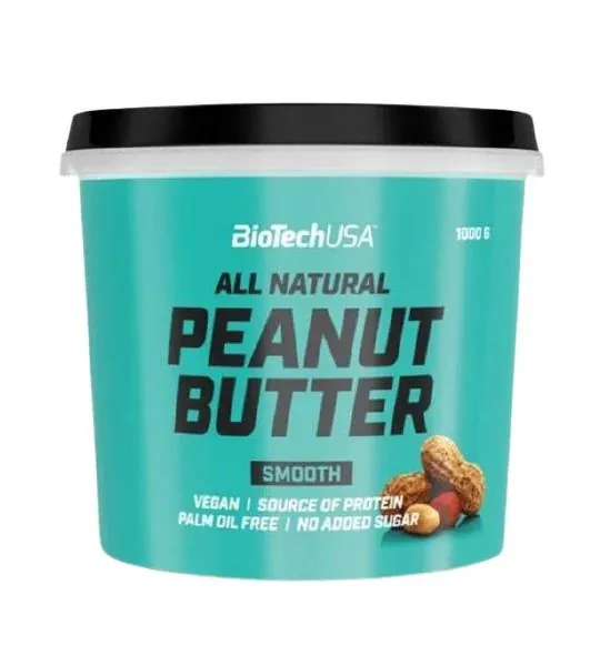 Арахісова паста Biotech All Natural Peanut Butter smooth, 1 кг