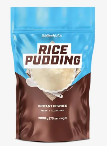 Рисовий пудинг швидкого приготування Biotech Rice Pudding натуральний смак, 3 кг