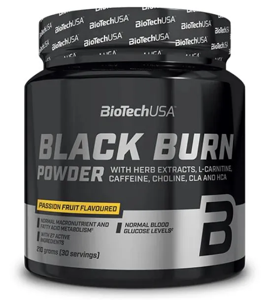 Жироспалювач Biotech Black Burn маракуя, 210 г