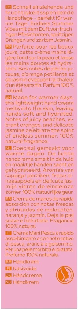 Крем для рук Weleda Pink Peach легкий, 50 мл