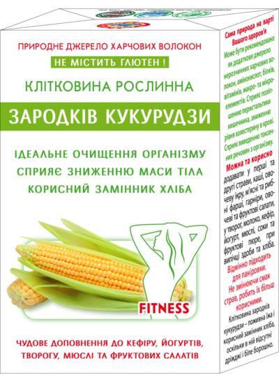Клетчатка растительная Golden Kings of Ukraine зародышей кукурузы, 190 г