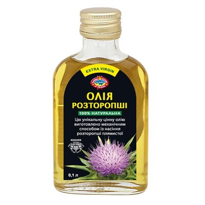 Масло расторопши Golden Kings of Ukraine, 100 мл