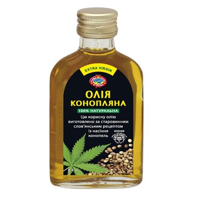Масло конопляное Golden Kings of Ukraine, 100 мл