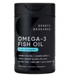 Омега 3 риб'ячий жир Sports Research Omega-3 Fish Oil потрійна сила 1250 мг, 90 капсул