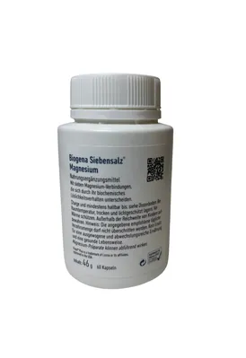 Комплекс магнію із 7 сполук Biogena Siebensalz Magnesium Komplex, 60 капсул
