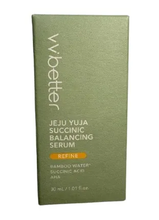 Сироватка для обличчя Vvbetter Jeju Yuja Succinic Balancing Serum балансувальна, 30 мл