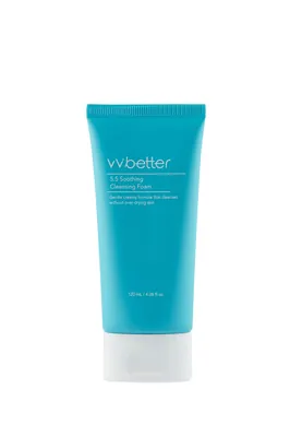 Пінка для вмивання Vvbetter 5.5 Soothing Cleansing Foaм очищаюча для чутливої шкіри обличчя, 120 мл
