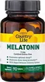 Мелатонін Country Life Melatonin 3 мг, 90 таблеток