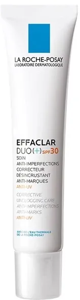 Засіб для обличчя La Roche-Posay Effaclar Duo(+) SPF30 коригуючий проти недоліків і слідів постакне, 40 мл