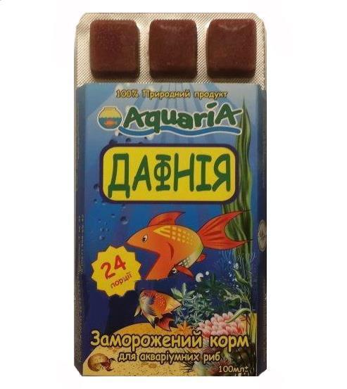 Корм для рыб замороженный Aquaria Дафния блистер