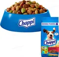 Корм для собак Chappi з трьома видами м'яса і овочами,  13,5 кг