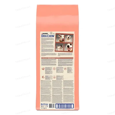 Корм сухий Purina Dog Chow Sensitive для дорослих собак із чутливим травленням, лосось, 14 кг