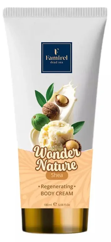 Крем для тіла Famirel Wonder Nature Олія Ши Регенерація, 180 мл