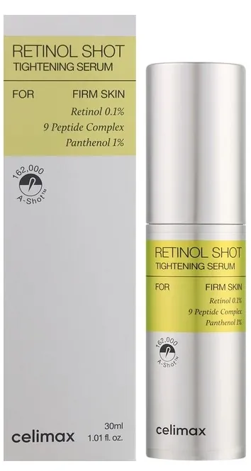 Ліфтинг-сироватка для обличчя Celimax The Vita A Retinol Shot з ретинолом, 30 мл