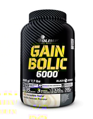 Гейнер с креатином Olimp Gain bolic 6000, ваниль, 3500 г