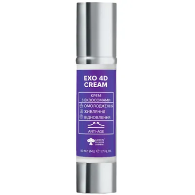 Крем для обличчя Green Pharm Cosmetic з рослинними екзосомами, 50 мл