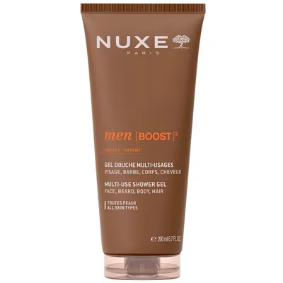 Гель для душу Nuxe Men Boost3 багатофункціональний, 200 мл