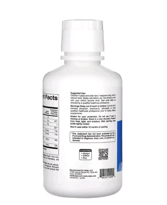 Кальцій + магній для дітей California Gold Nutrition Children's Liquid Calcium, Magnesium зі смаком апельсина, 473 мл