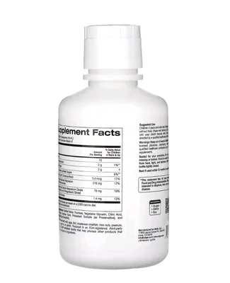 Кальцій + магній для дітей California Gold Nutrition Children's Liquid Calcium, Magnesium зі смаком апельсина, 473 мл