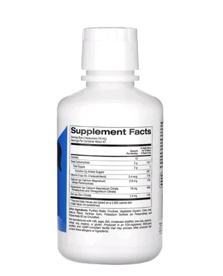 Кальцій + магній для дітей California Gold Nutrition Children's Liquid Calcium, Magnesium зі смаком апельсина, 473 мл