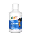 Кальцій + магній для дітей California Gold Nutrition Children's Liquid Calcium, Magnesium зі смаком апельсина, 473 мл