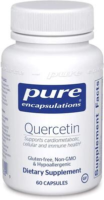 Кверцетин Pure Encapsulations Quercetin, 60 капсул