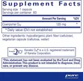Коензим Q10 Pure Encapsulations CoQ10 120 мг, 60 капсул