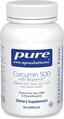 Куркумин с биоперином Pure Encapsulations Curcumin with Bioperine 500 мг, 60 капсул