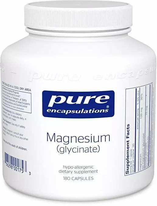 Магний глицинат Pure Encapsulations Magnesium (glycinate), 180 капсул