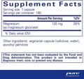 Магний глицинат Pure Encapsulations Magnesium (glycinate), 180 капсул