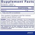 Мелатонин Pure Encapsulations Melatonin 3 мг, 60 капсул