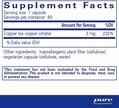 Медь (цитрат) Pure Encapsulations Copper (citrate), 60 капсул