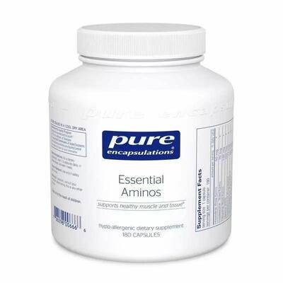 Аминокислоты Pure Encapsulations Essential Aminos, 180 капсул