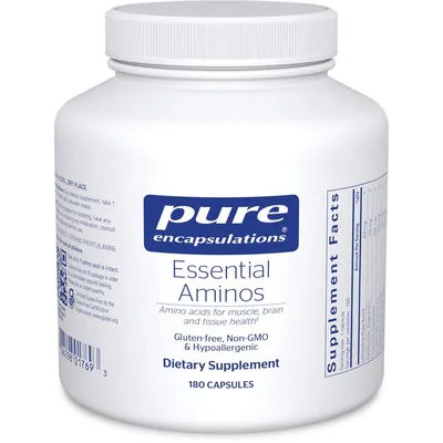 Амінокислоти Pure Encapsulations Essential Aminos, 180 капсул