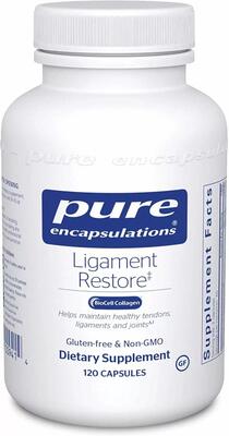 Восстановление связок Pure Encapsulations Ligament Restore, 120 капсул
