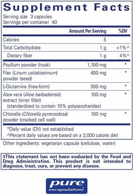 Комплекс для ЖКТ Pure Encapsulations GI Fortify (Capsules), 120 капсул