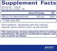Селен (селенометіонін) Pure Encapsulations Selenium (selenomethionine) 200 мкг, 180 капсул
