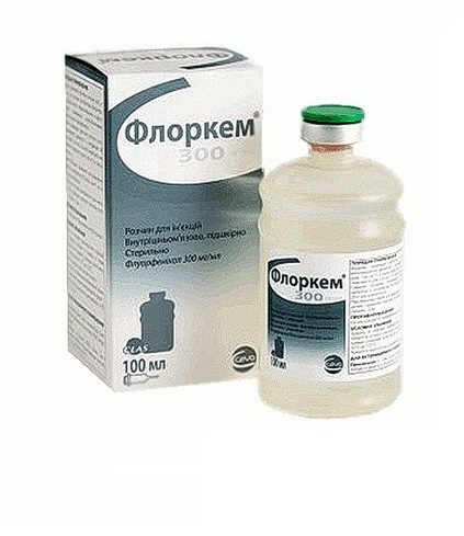 Флоркем (ДЛЯ ЖИВОТНЫХ) раствор, 100 мл