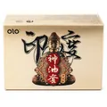 Презервативи OLO Gold Indian god oil ультратонкі з крапками та ребрами з пролонгувальним ефектом, 10 штук