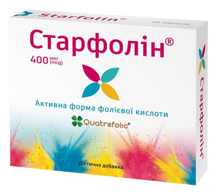 Старфолин таблетки №60 (30х2)