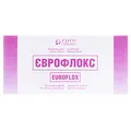 Єврофлокс розчин д/інф. 500 мг/100 мл по 100 мл у конт.