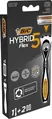 Станок для гоління Bic Flex 5 Hybrid чоловічий з 2 змінними картриджами